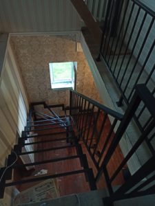 Лестница на двойном косоуре