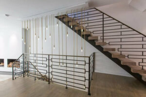 Ограждения лестниц в частном доме