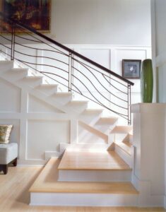 Ограждения лестниц в частном доме