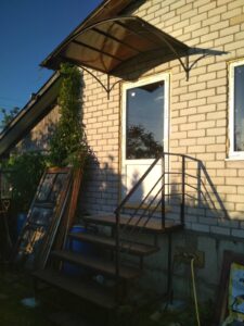 лестница металлическая уличная