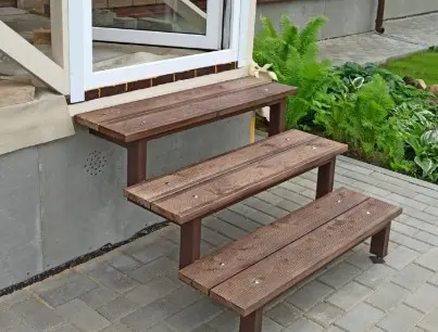 Крыльцо для частного дома, дачи