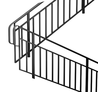 Ограждения лестниц